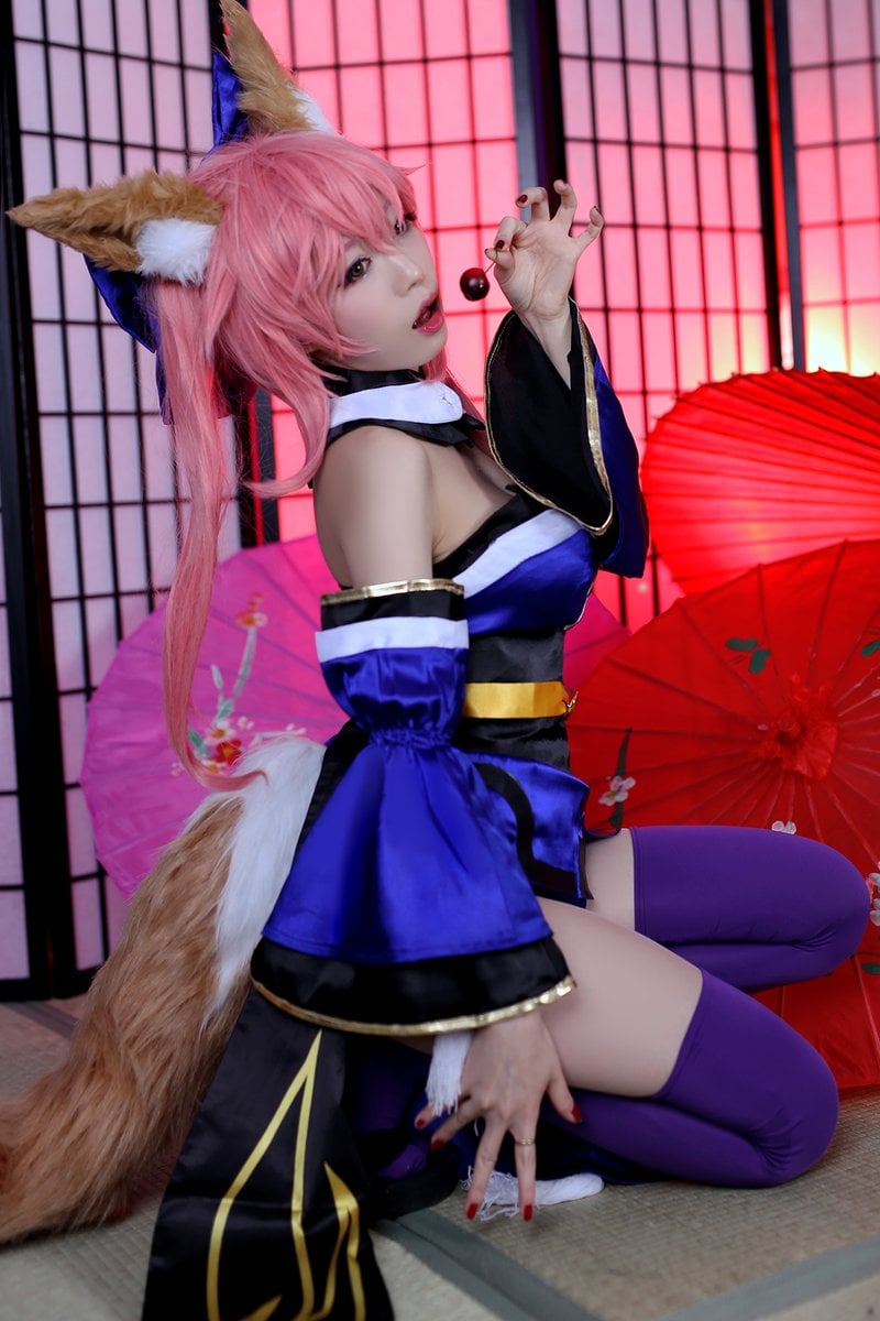 Fate Grand Order Tamamo No Mae Cosplay By Eki Holic 3