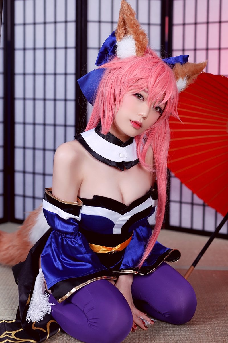 Fate Grand Order Tamamo No Mae Cosplay By Eki Holic 4