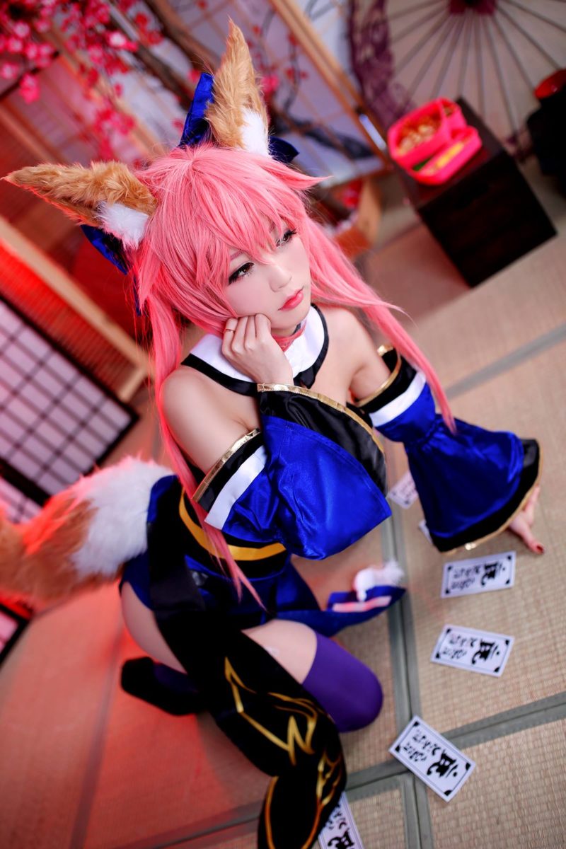 Fate Grand Order Tamamo No Mae Cosplay By Eki Holic 6