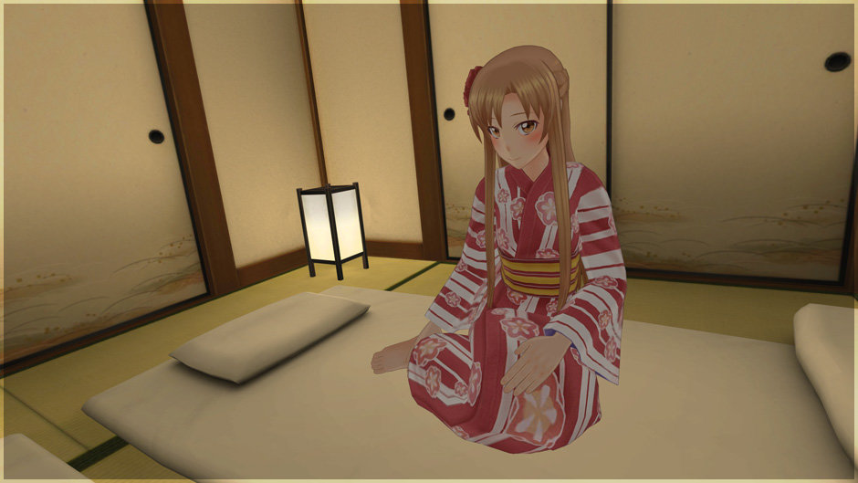 Sword Art Online VR Lovely Honey Days Take Asuna Out On A Date 2