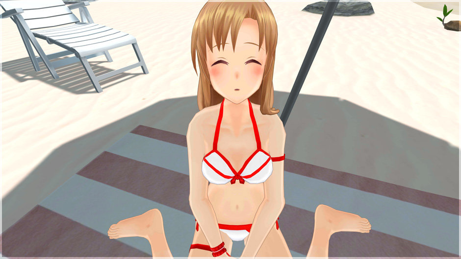 Sword Art Online VR Lovely Honey Days Take Asuna Out On A Date 4