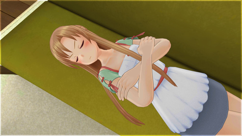 Sword Art Online VR Lovely Honey Days Take Asuna Out On A Date 5