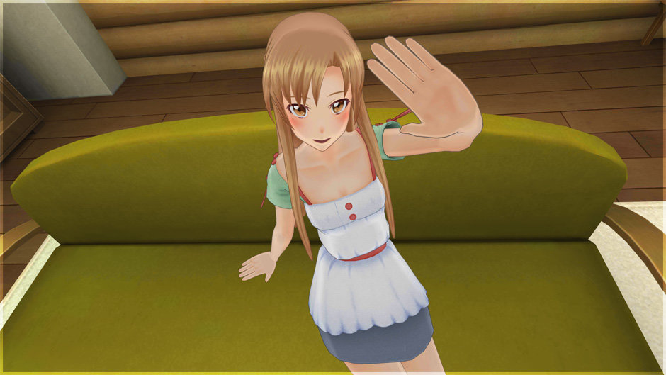 Sword Art Online VR Lovely Honey Days Take Asuna Out On A Date
