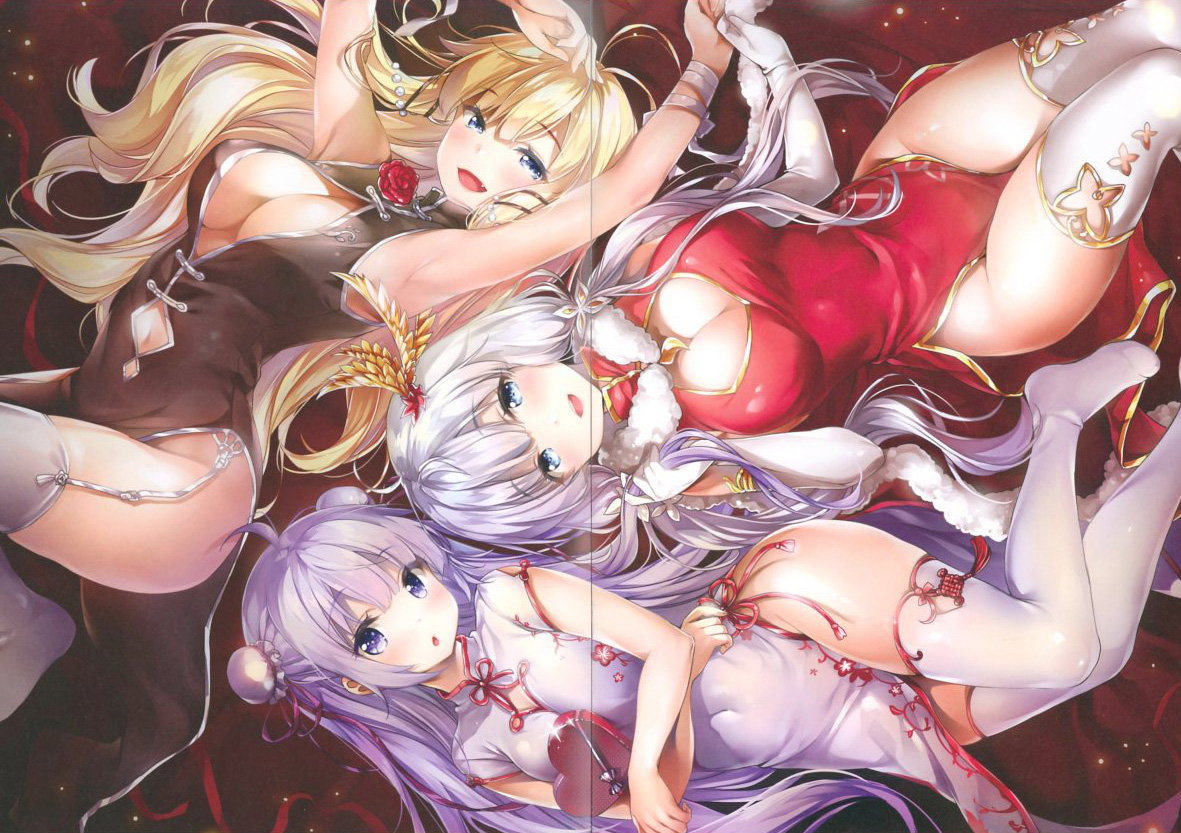 Azur Lane Doujinshi Triangulum By Yuwaku Kinshi 0005