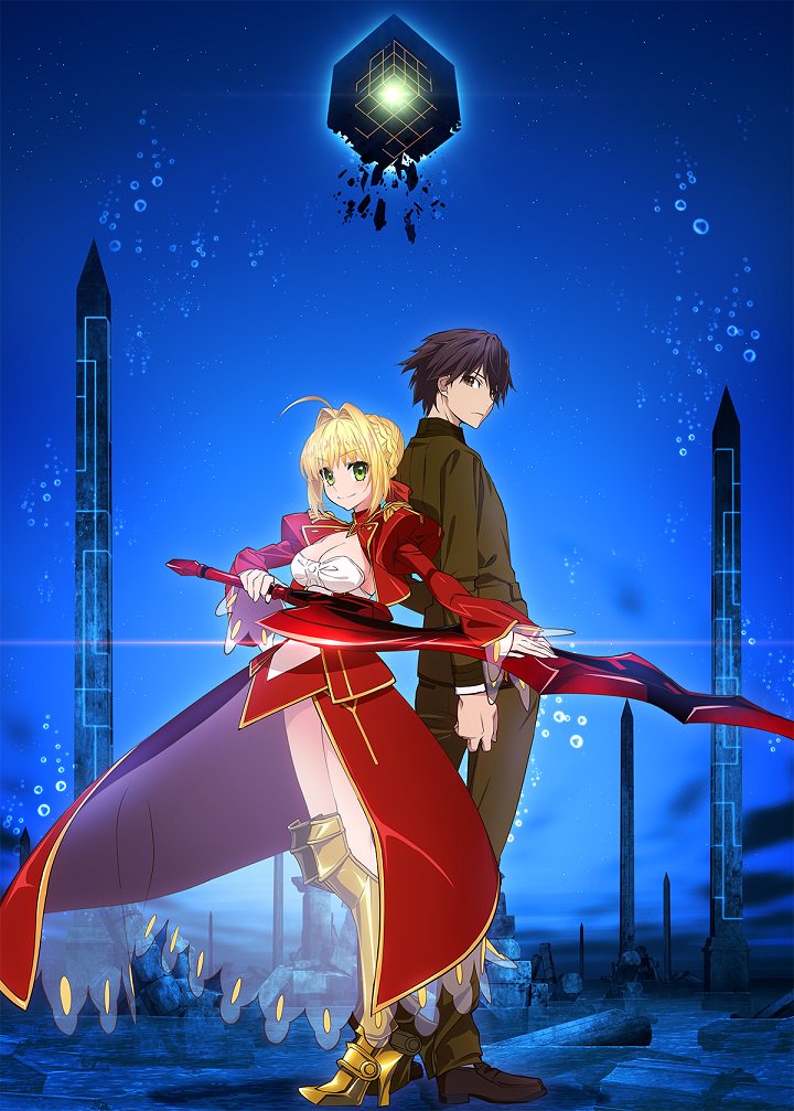 Fate Extra Last Encore Irusterias Tendouron Anime Key Visual