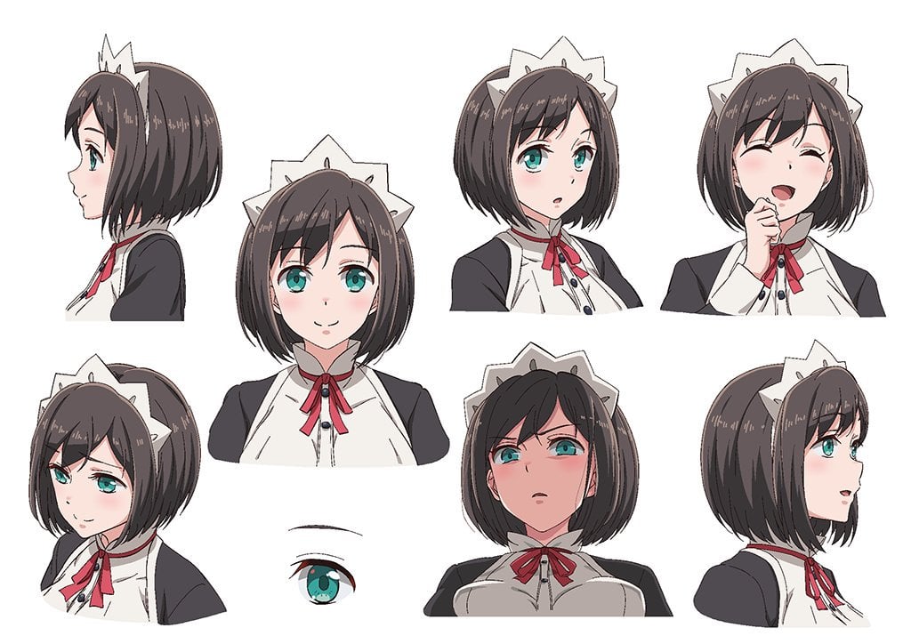 Iya na Kao Sare Nagara Opantsu Misete Moraitai Chitose Itou Character Design