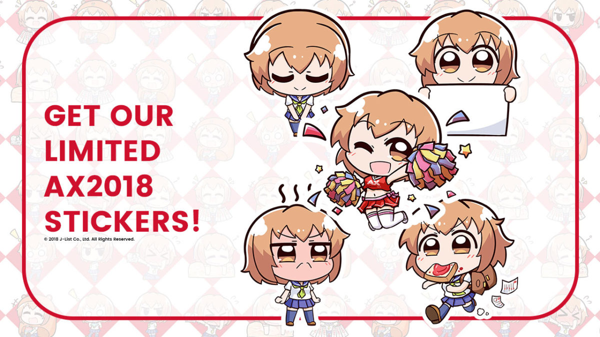 J List At Anime Expo 2018 Stickers