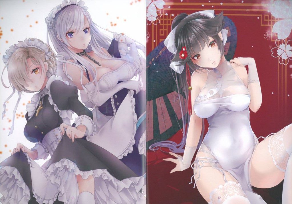 Miyabi Azur Lane Illustration Fanbook 0006