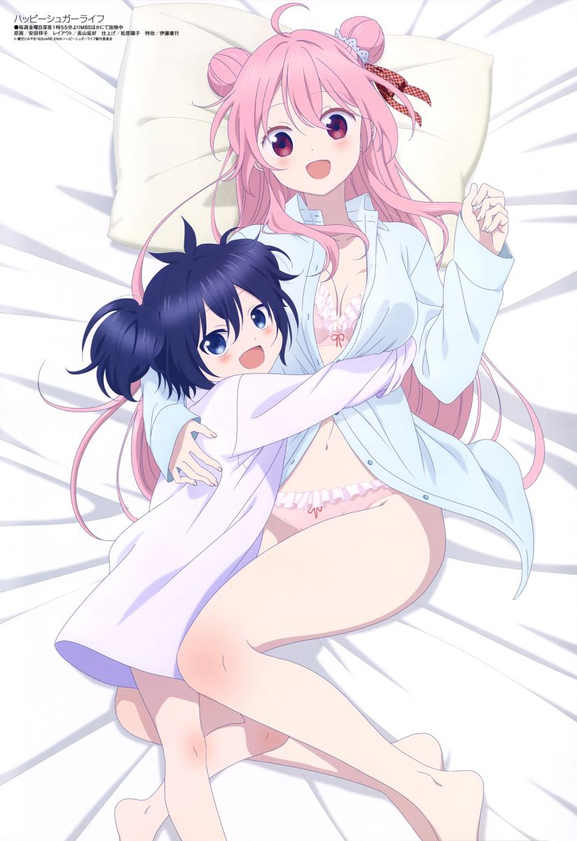 Megami Magazine September 2018 Anime Posters Happy Sugar Life