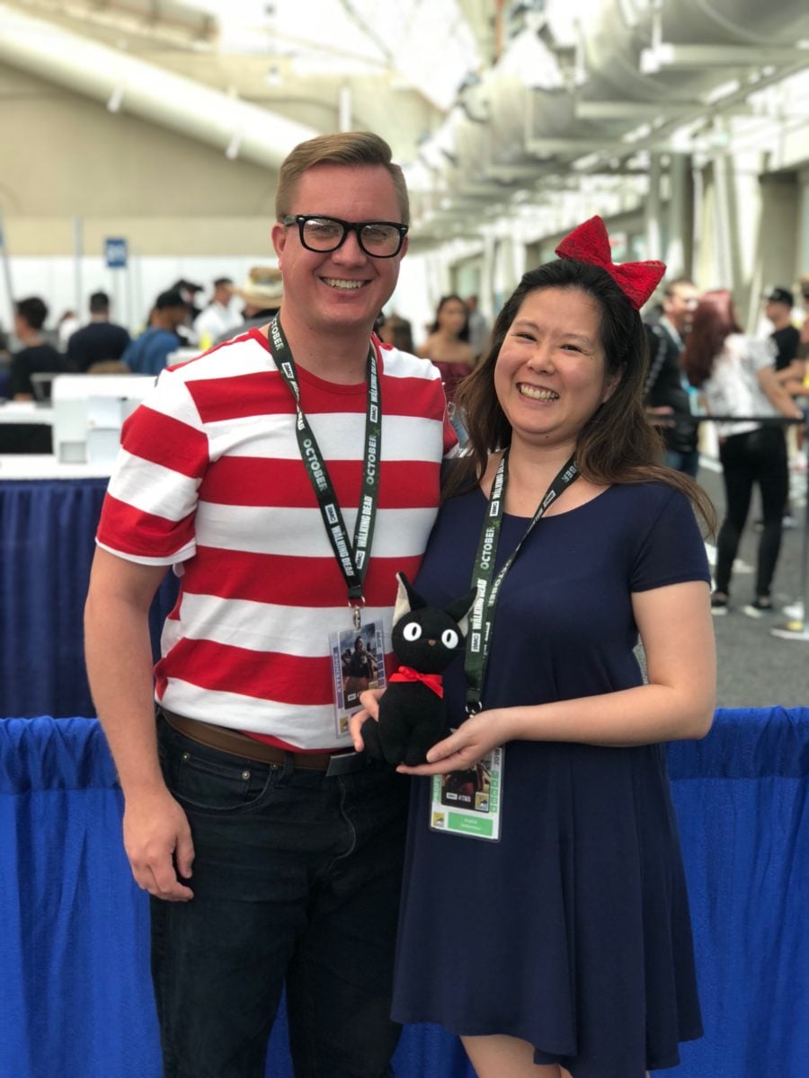 San Diego Comic Con Cosplay Kiki And Tombow