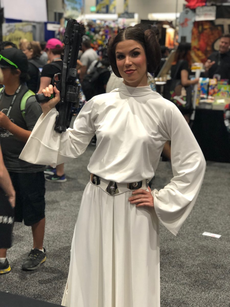 San Diego Comic Con Cosplay Princess Leia