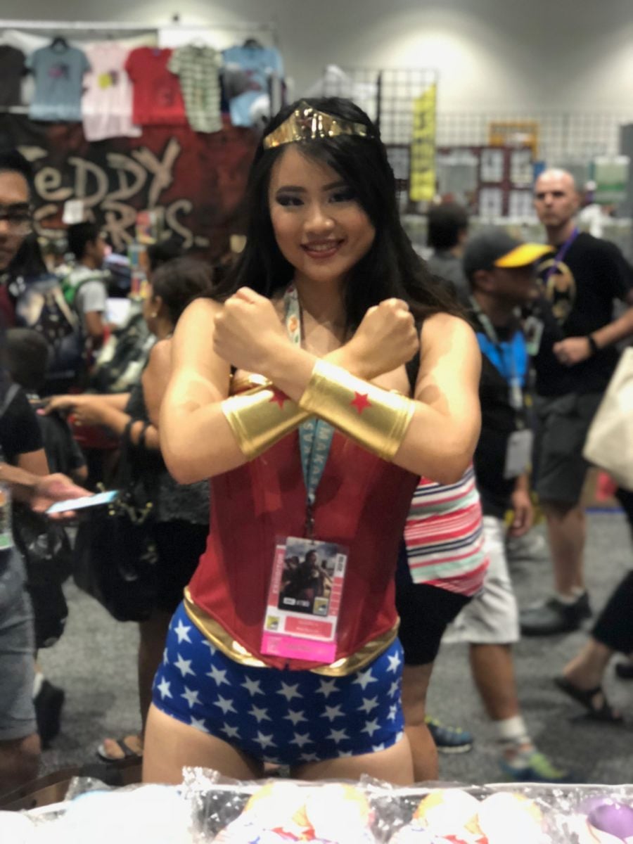 San Diego Comic Con Cosplay Wonder Woman