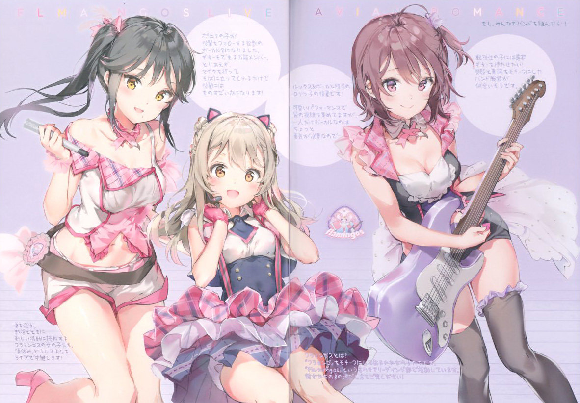 Avian Romance Pinklabel Flamingos Live 0002