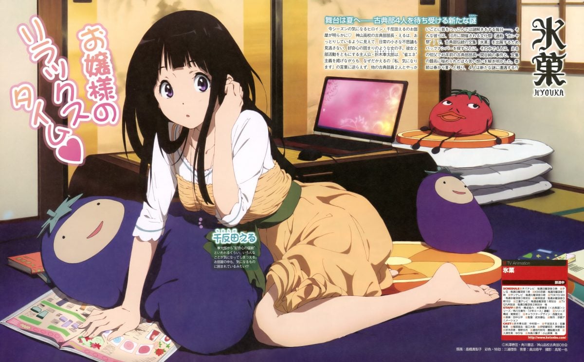 Hyouka Anime Visual