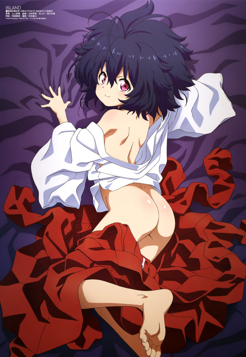 Megami Magazine October 2018 Anime Posters Island