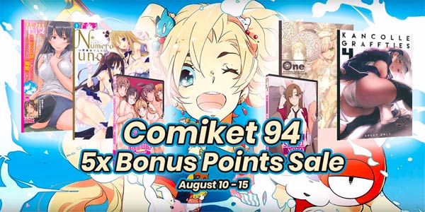 Comiket 94 Hentai Doujinshi Sale