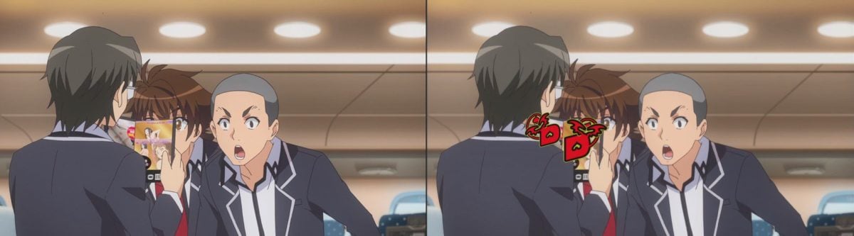 High School DxD Hero Blu Ray Vs TV Anime 0022