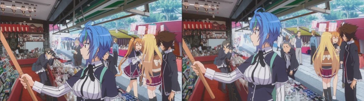 High School DxD Hero Blu Ray Vs TV Anime 0027