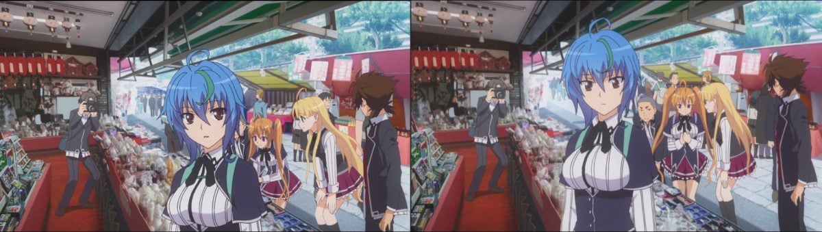 High School DxD Hero Blu Ray Vs TV Anime 0043