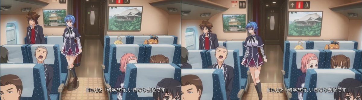 High School DxD Hero Blu Ray Vs TV Anime 0048