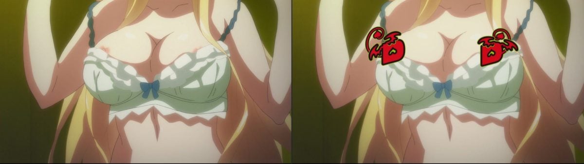 High School DxD Hero Blu Ray Vs TV Anime 0154
