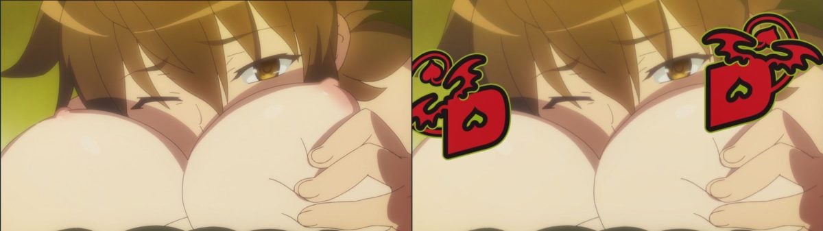High School DxD Hero Blu Ray Vs TV Anime 0158