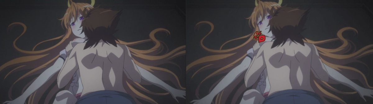 High School DxD Hero Blu Ray Vs TV Anime 0159