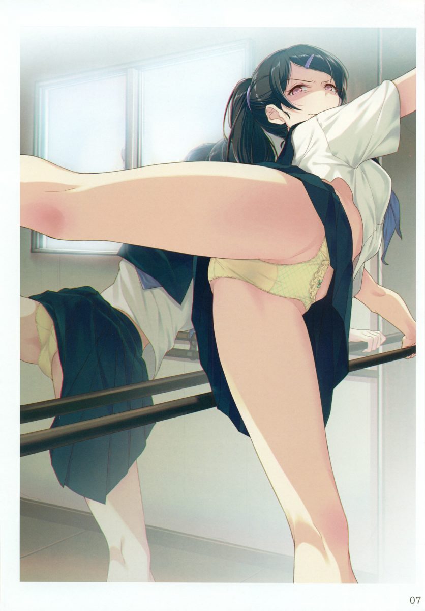 Iyanakao Sarenagara Opantsu Misete Moraitai Hon Okawari Art Book 0008