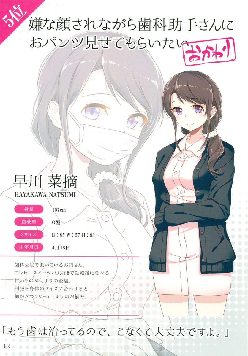 Iyanakao Sarenagara Opantsu Misete Moraitai Hon Okawari Art Book 0013