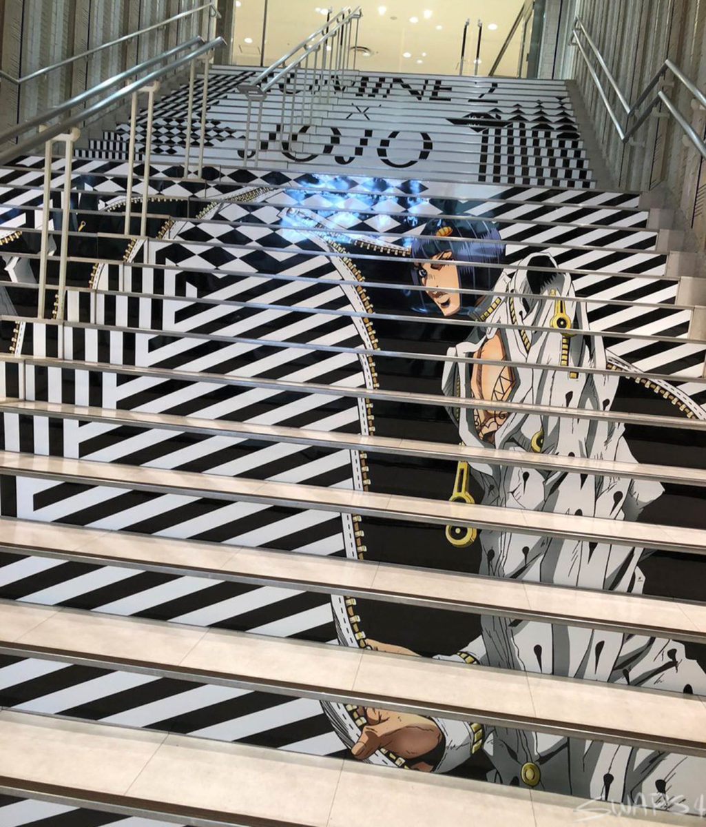 JoJo's Bizarre Adventure Golden Wind X NEWoMan In Shinjuku 0025