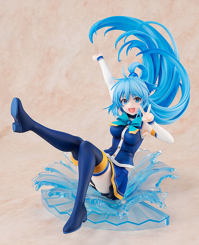 KonoSuba Aqua Sneaker Bunko 30th Anniversary Version Figure 0001