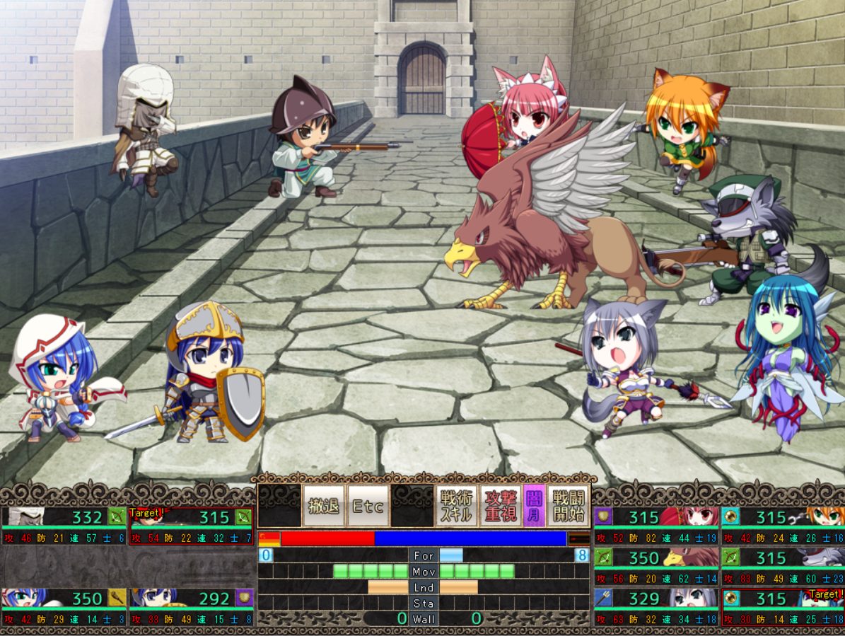 Venus Blood Frontier Gameplay Battle