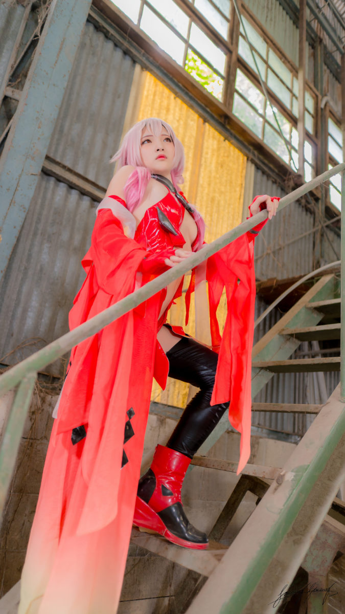 Guilty Crown Inori Yuzuriha Cosplay By Small Pinkrose 13
