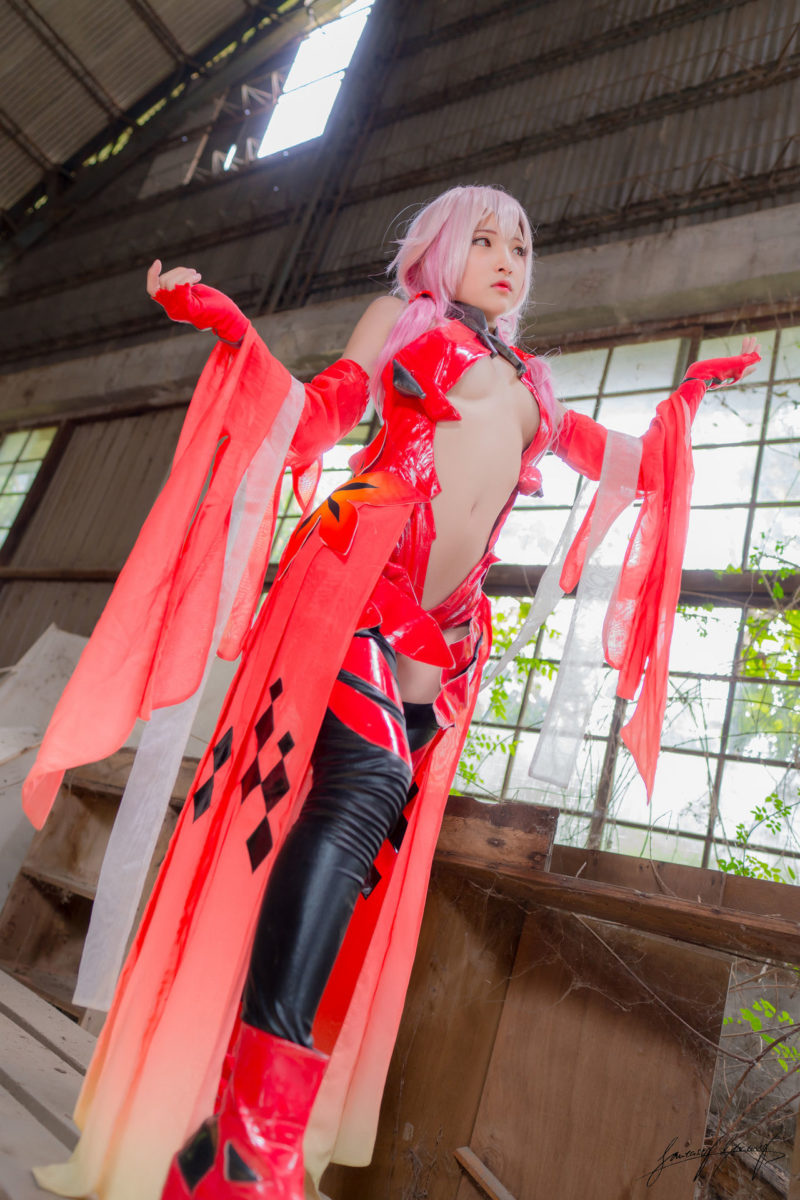 Guilty Crown Inori Yuzuriha Cosplay By Small Pinkrose 2