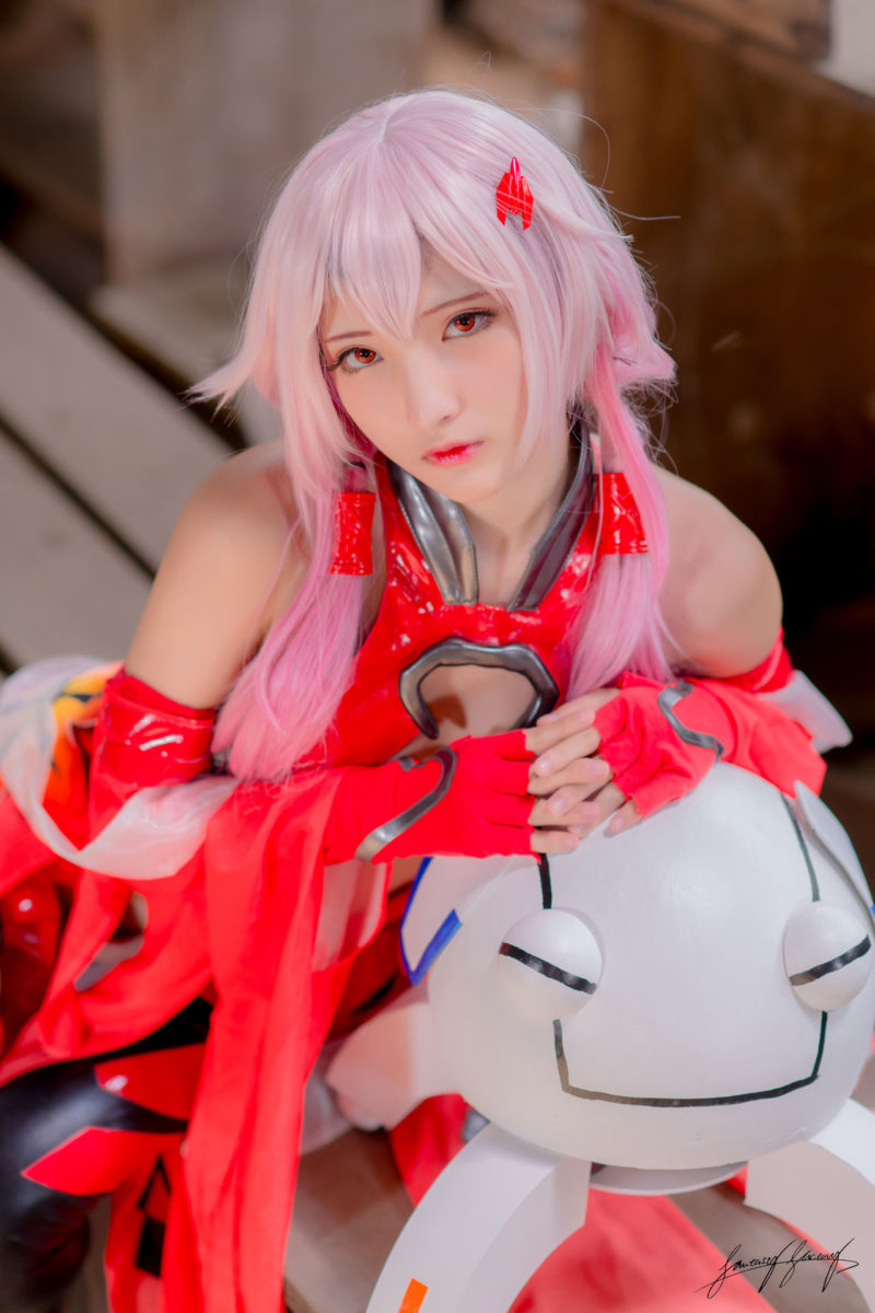 Guilty Crown Inori Yuzuriha Cosplay By Small Pinkrose 4