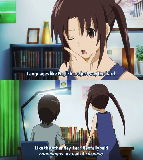 Seitokai Yakuindomo Cunnilingus