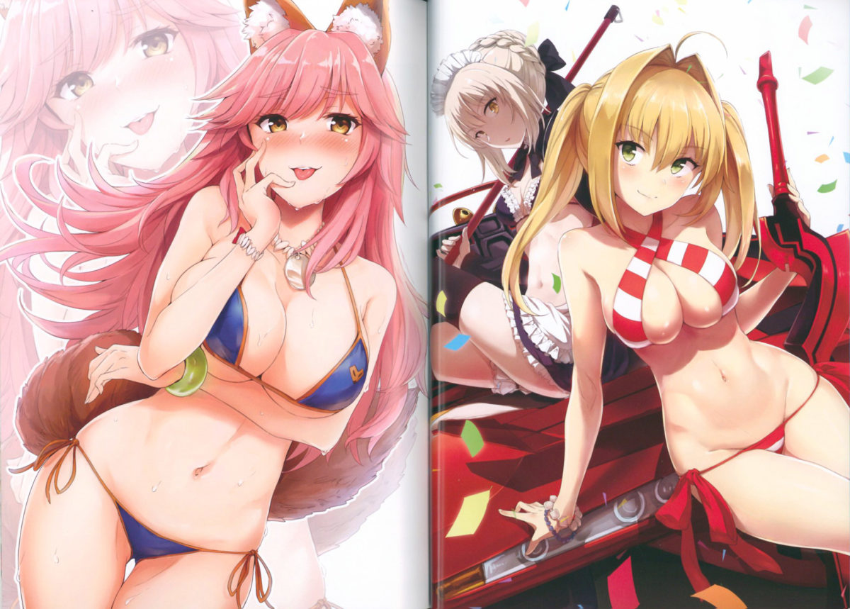 Chaldea Summer Collection Fate Grand Order Doujinshi 0003