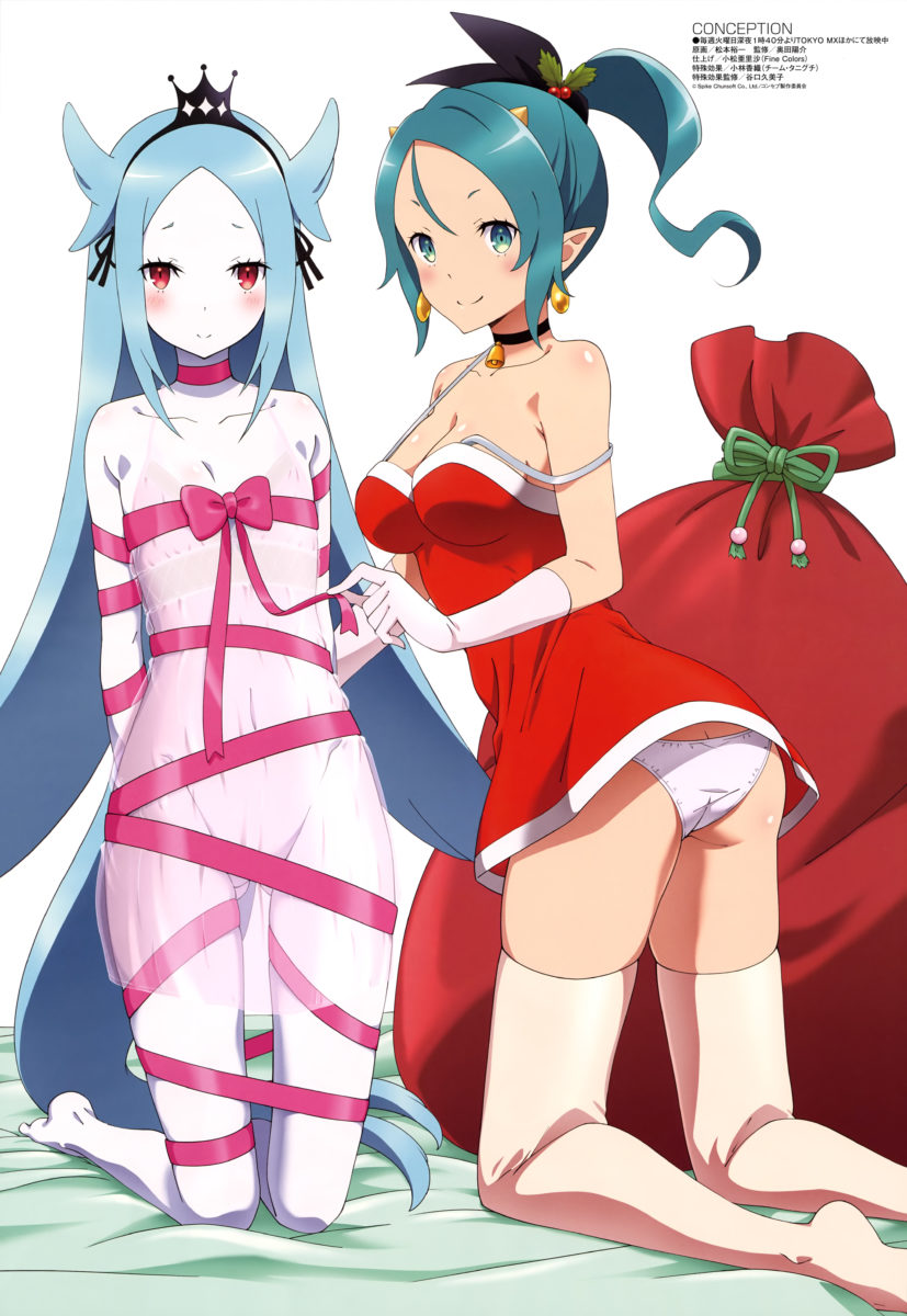 Megami Magazine January 2019 Anime Posters Conception