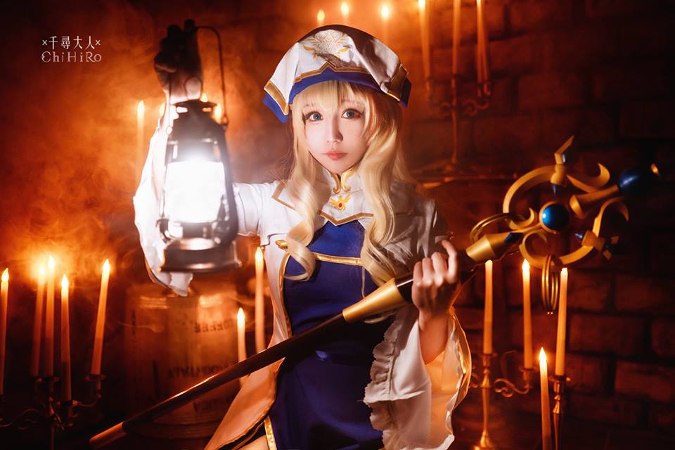 Goblin Slayer Priestess Cosplay By Chihiro 1