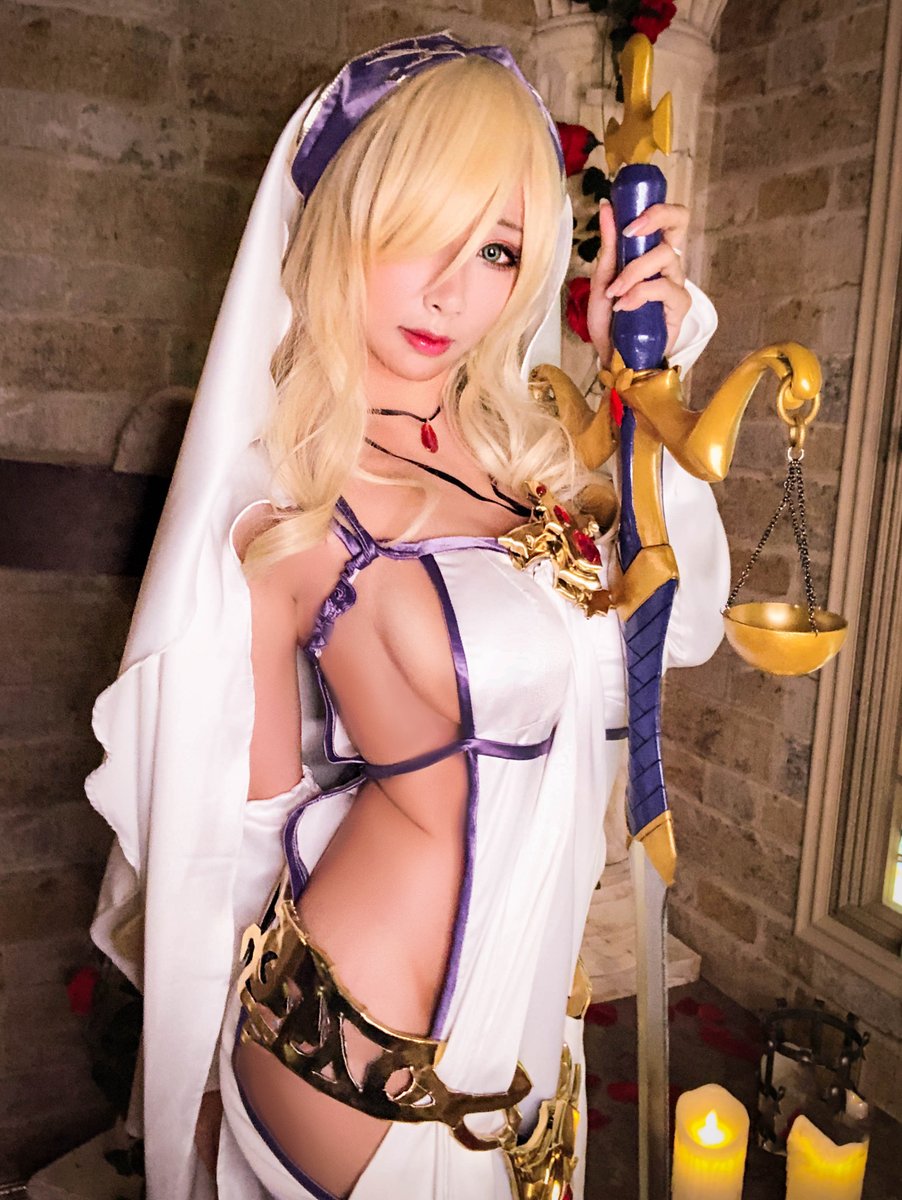 Goblin Slayer Sword Maiden Cosplay By Hane Ame 1