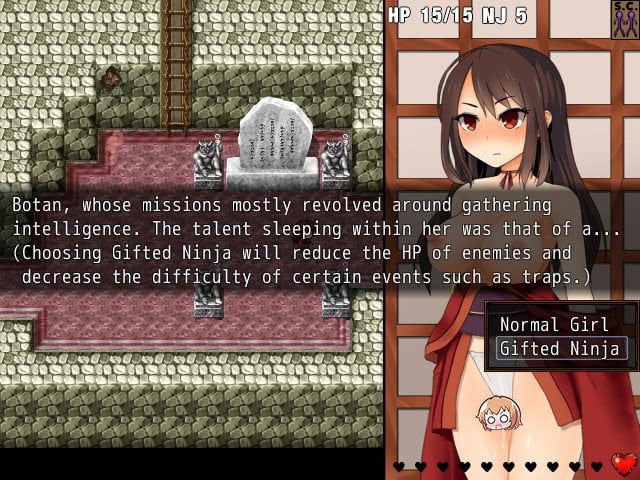 Hentai Game Review Kunoichi Botan Difficulty