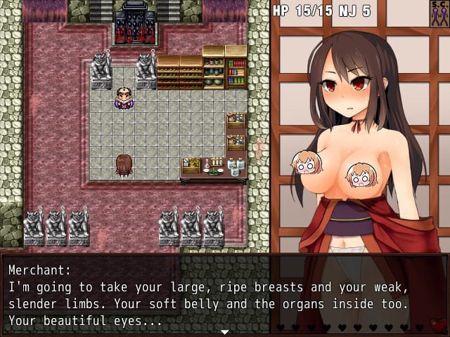 Hentai Game Review Kunoichi Botan End Scene