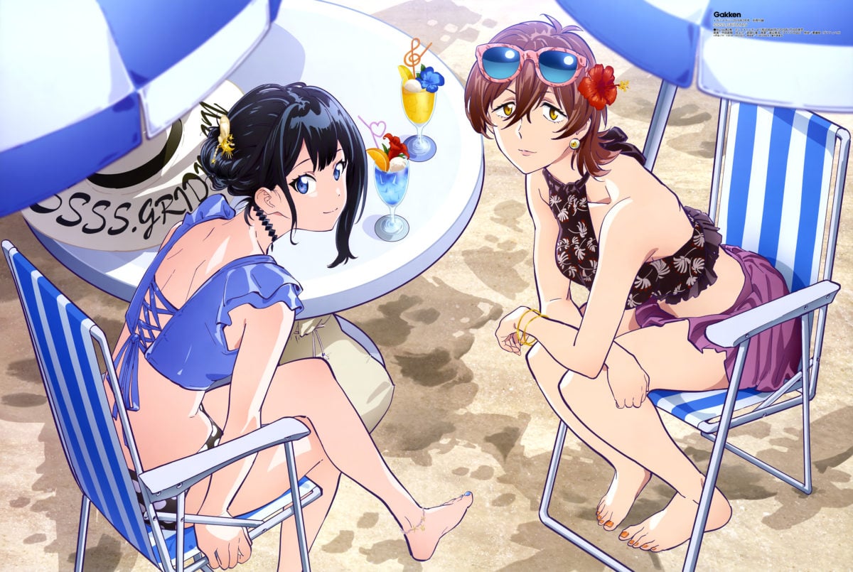 Megami Magazine February 2019 Anime Posters SSSS. GRIDMAN