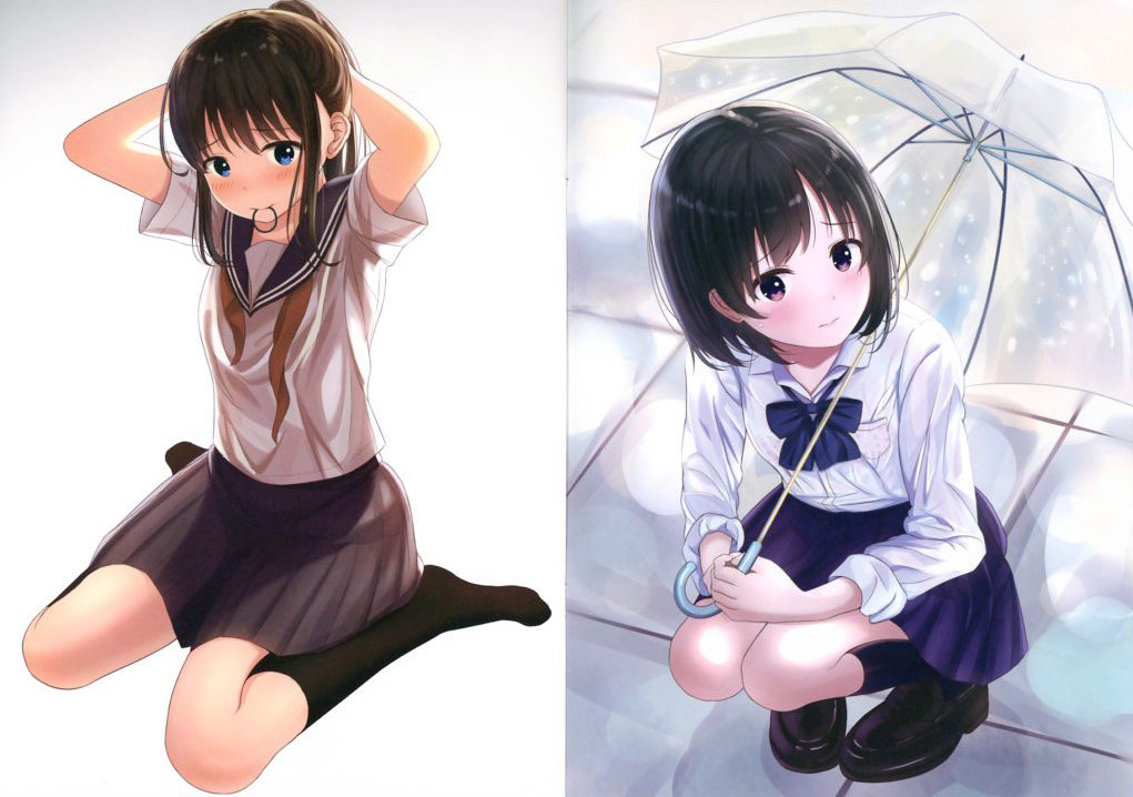 Seifuku×SNAP Vol. 1 Brembo Illustration Book 0004