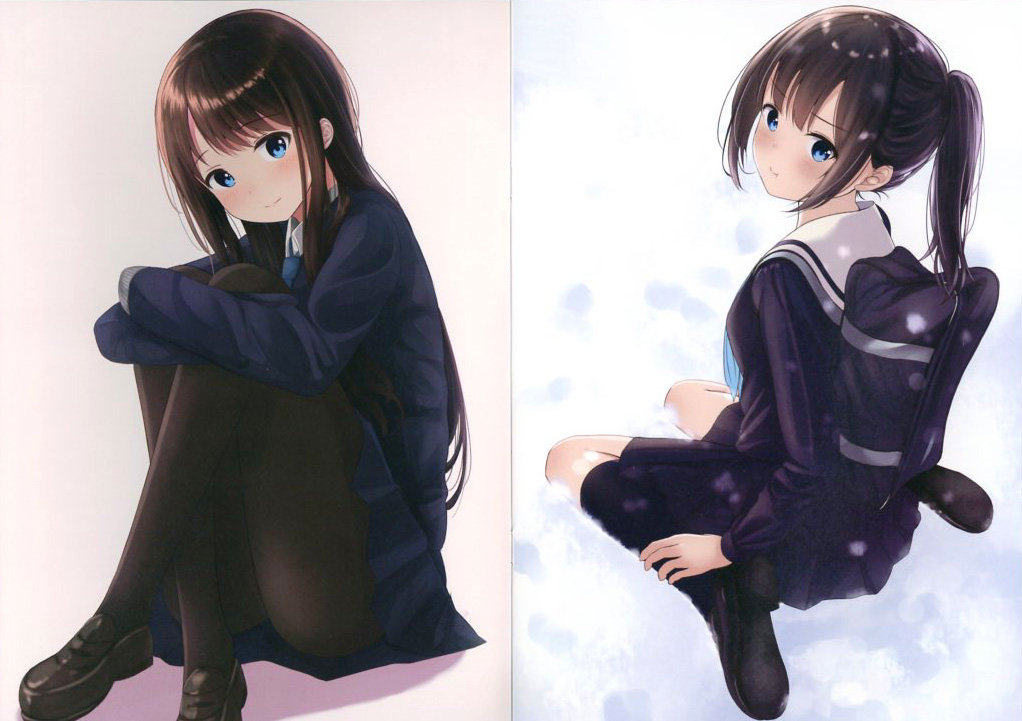 Seifuku×SNAP Vol. 1 Brembo Illustration Book 0006