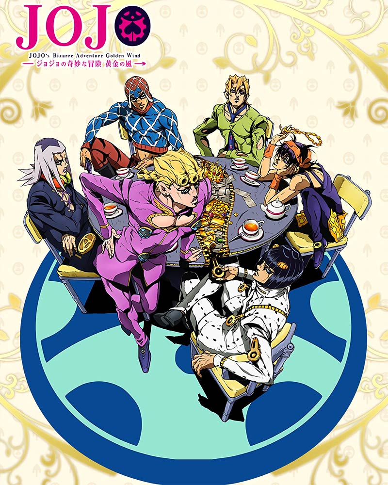 Jojo's Bizarre Adventure Golden Wind Best Anime Of 2018