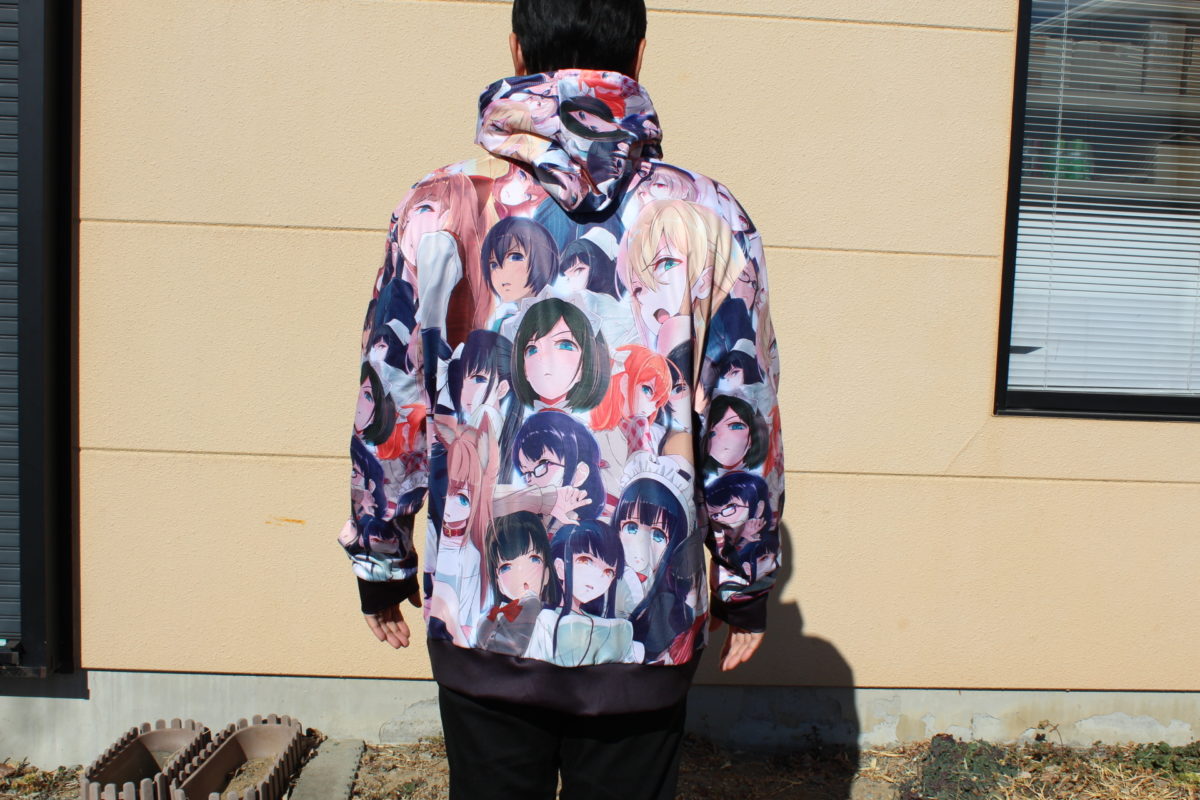 A First Look At The 40hara Iyapan Anime Hoodie 0002