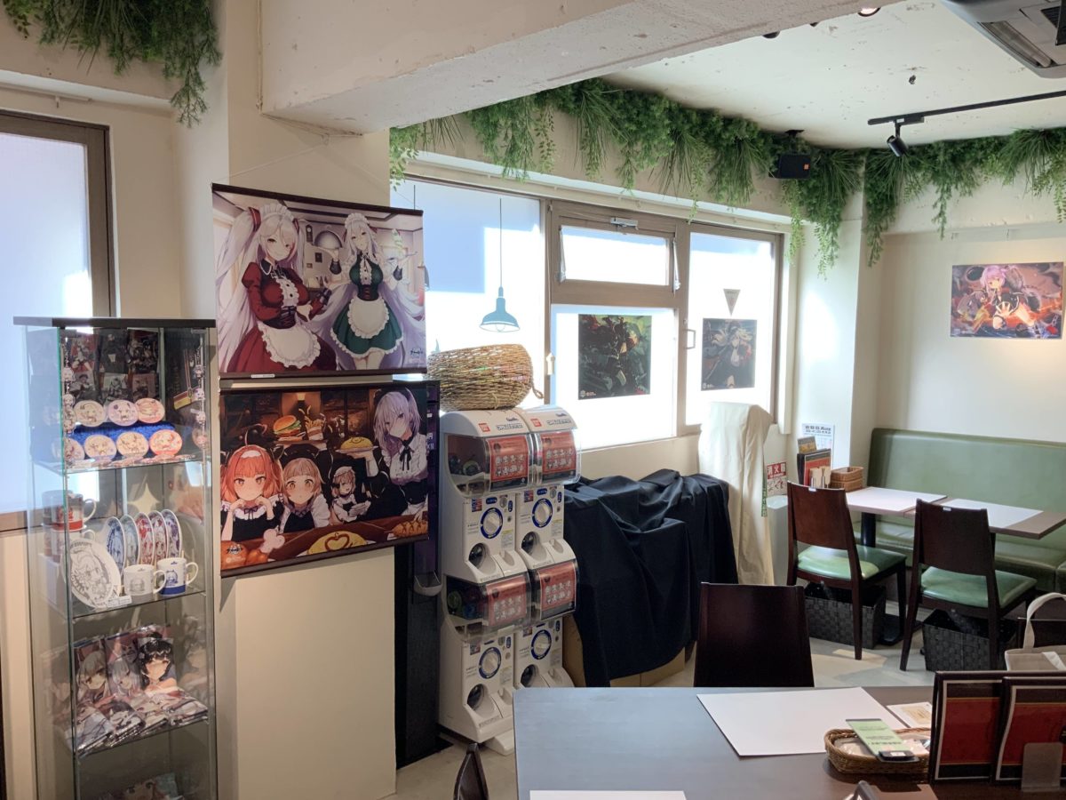 Azur Lane Ironblood Cafe Wide Shot