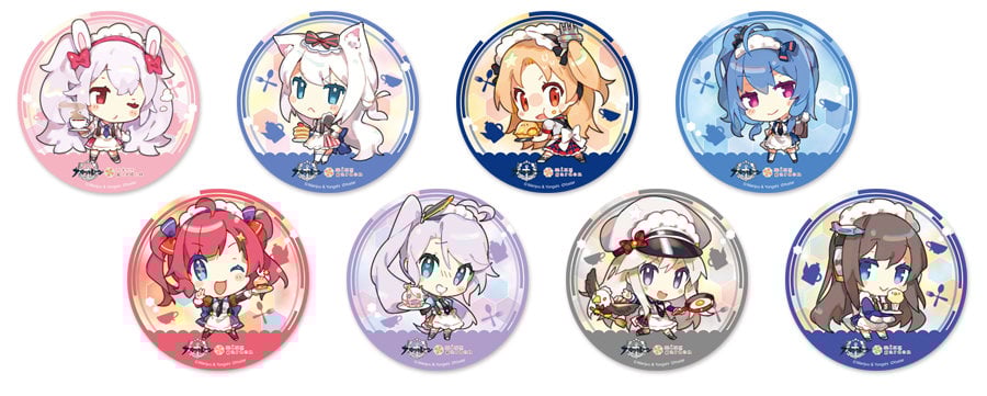 Azur Lane Union Cafe Plates