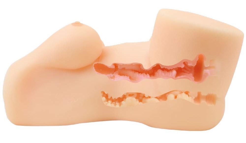 Melty Marshmallow Body Full Body Dual Hole Toy 6